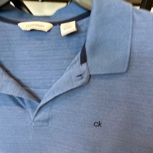 ♥️SALE! Calvin Klein blue polo, Sz Med. never worn.